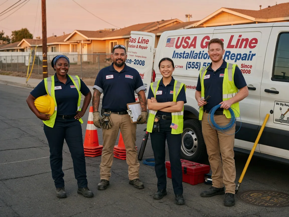 Gas Line Installation company in Trilla, IL